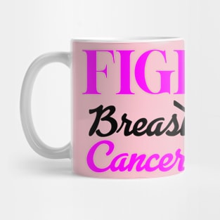 Breast Cancer gift t-shirt Mug